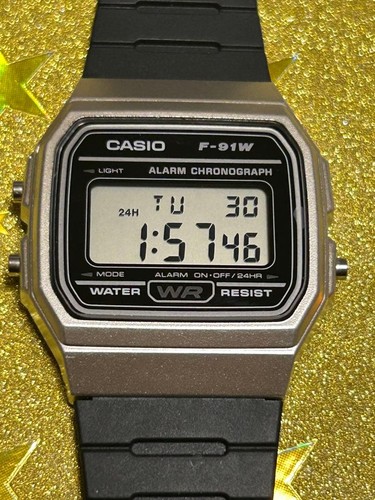 Casio 91w excellent - f-91w,