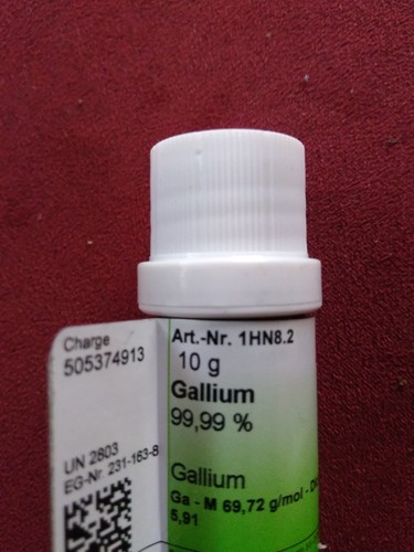 Gallium 10g original - gallium,