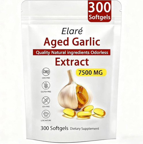 Odorless garlic 7500mg per - garlic,