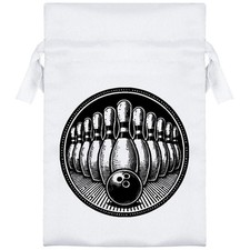 'Ten Pin Bowling' Satin