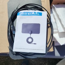  Indoor TV antenna Ariel Freeview Digital 4K HD TV Portable Aerial UK