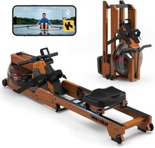 Foldable Water Rowing Machine Wooden