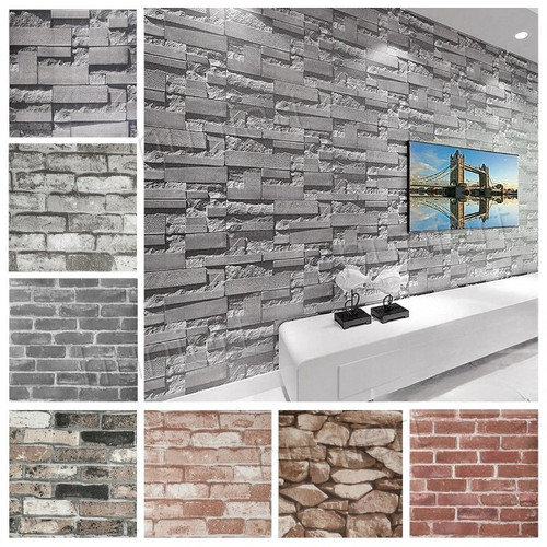 Brick effect wallpaper - brick,