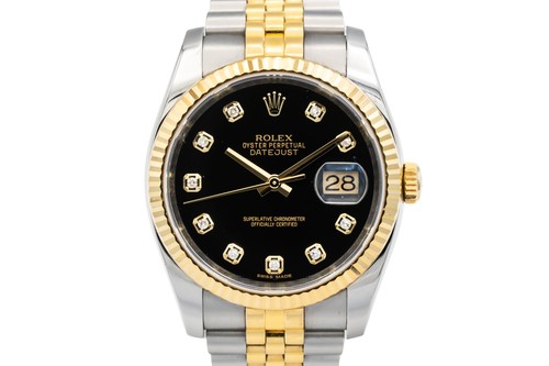 Rolex datejust 36mm steel - datejust,