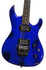 [Ibanez] JS1000 Burnt Transparent Blue Used Electric Guitar With Soft Case Japan
