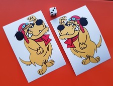 Muttley Stickers x 2 mutley