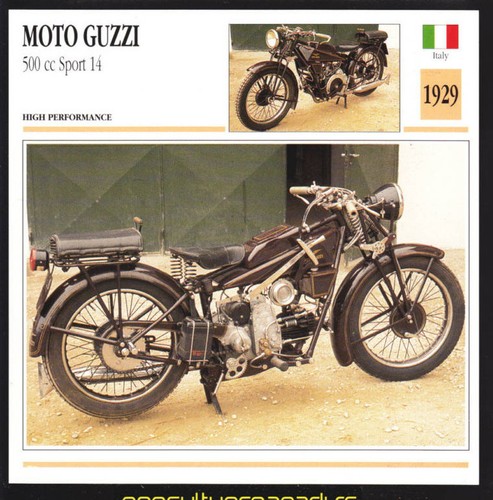 1929 moto guzzi 500cc - 1929,