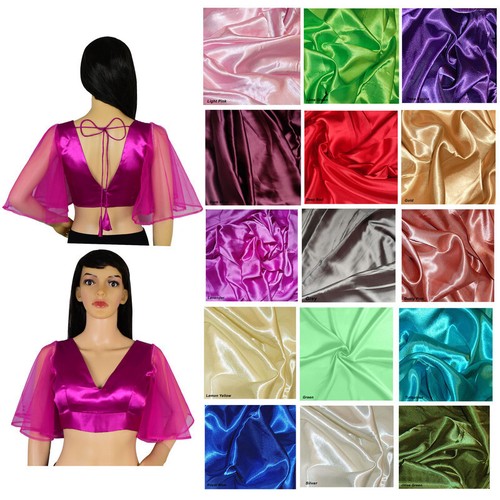 Women satin saree blouse - satin,
