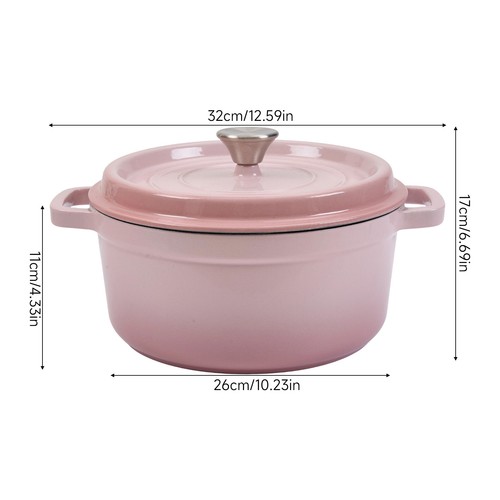 26cm enameled cast iron - 26cm,