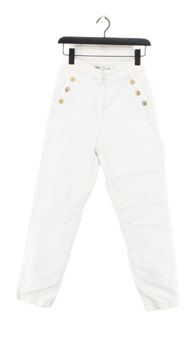 Zara women jeans - zara, white