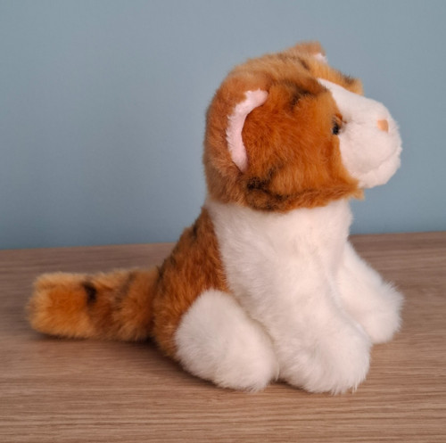 Wilberry cat gold stripe - gold, plush