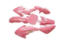 PINK CRF50 PLASTIC SET 50cc