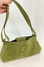 ESPIRIT Sage Green Suede Handbag Autumn Vibe