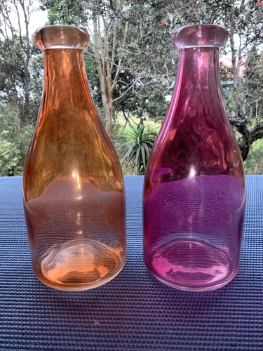 Retro look glass milk - retro,