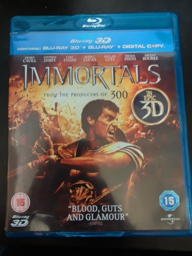 Immortals blu ray - (blu-ray, +