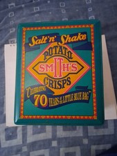 1 Vintage Smiths Potato Crisps 70yr Anniversary Tins Medium & Large collectables