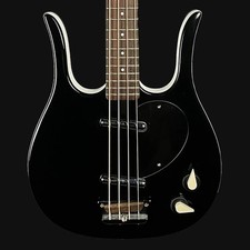 Danelectro 58 Longhorn Short Scale Bass in Black