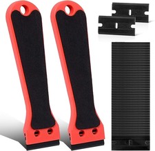 2 Pcs Plastic Scraper with 100