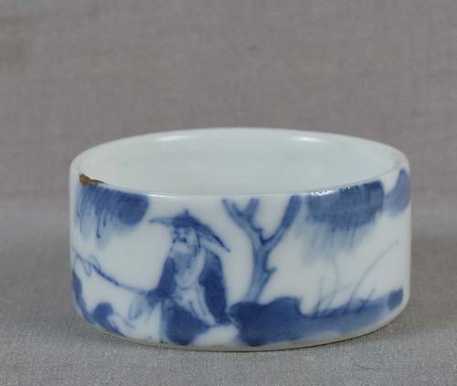 19c chinese porcelain bird - 19c,