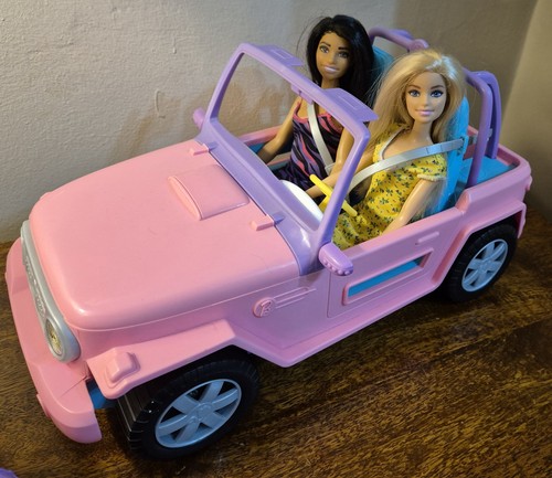 Mattel barbie safari jeep - barbie,