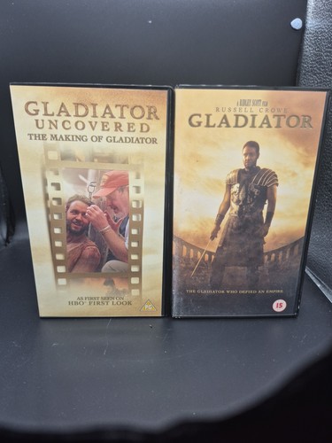 Gladiator widescreen vhs - gladiator,