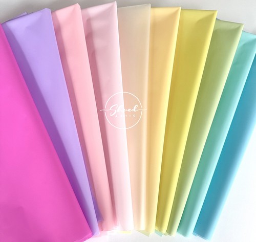 Shredastic frosted film wrap - film,