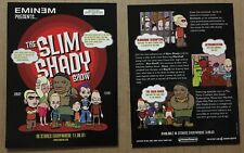 EMINEM Rare 2003 DOUBLE SIDED SET of 2 PROMO POSTCARD for Slim Shady DVD MINT