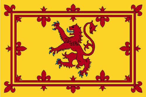 Rampant lion bonnie - bonnie, scotland