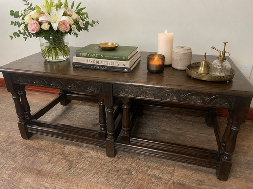 Vintage jaycee solid oak wood - solid,