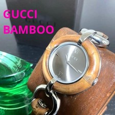 Gucci 132.4 Bamboo Quartz