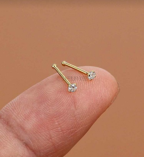 Pair 18ct gold plated - pair, of