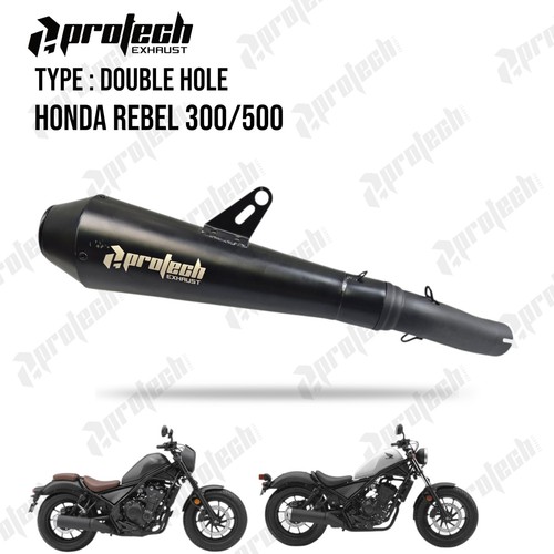 Honda rebel 300 500 - rebel, exhaust