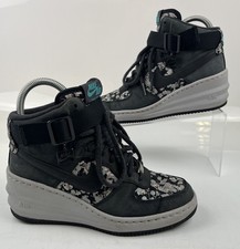 NIKE LUNAR FORCE 1 SKY HI LIBERTY QS WEDGE SIZE UK 4 EU 37.5 (706664 200)