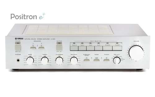 Yamaha 500 amplifier silver - a-500,