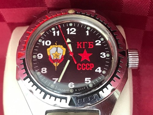 Vintage vostok amphibia kgb - vintage,