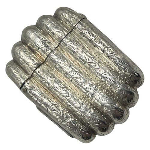Fluted engraved design - a,