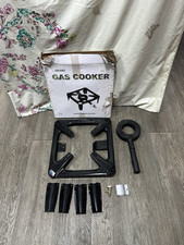 BACOENG Large Cast Iron Gas Burner Boiling Ring Stove - New