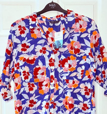 M&S Ladies Shirt Dress Beach