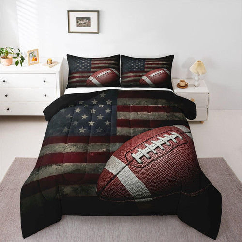 American flag duvet - american, set