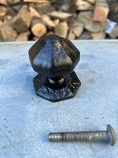 Large Vintage Cast Iron Front Door Knob Handle