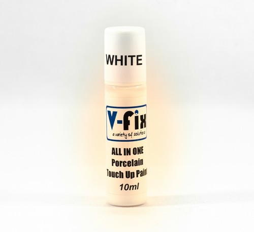 White bathroom porcelain touch - white,