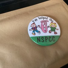 Nspcc Vintage Badge 