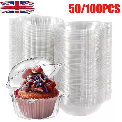100x plastic cupcake - 100x,