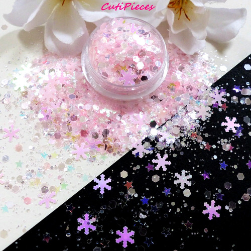 Nail art glitter sprinkles - glitter, *sprinkles*