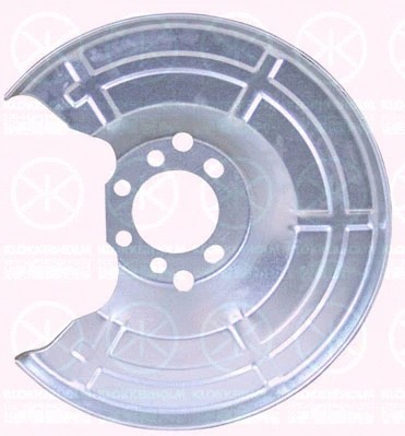 Rear splash panel brake disc - splash,