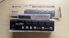 JOYO PXL4 Programable 4- Channel Looper Control Station FX Pedal Switcher PXL-4