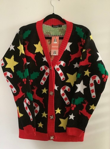 Christmas cardigan boohoo - christmas, (m)