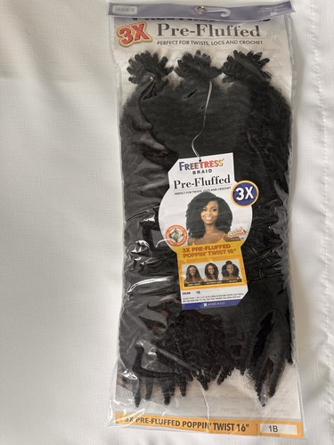Freetress pre fluffed - freetress, 3x