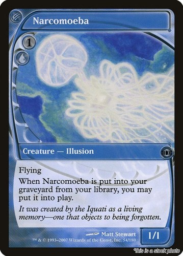 Mtg narcomoeba card future - narcomoeba, #54