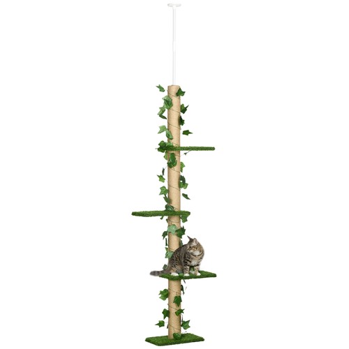 Pawhut 242cm floor ceiling - floor,